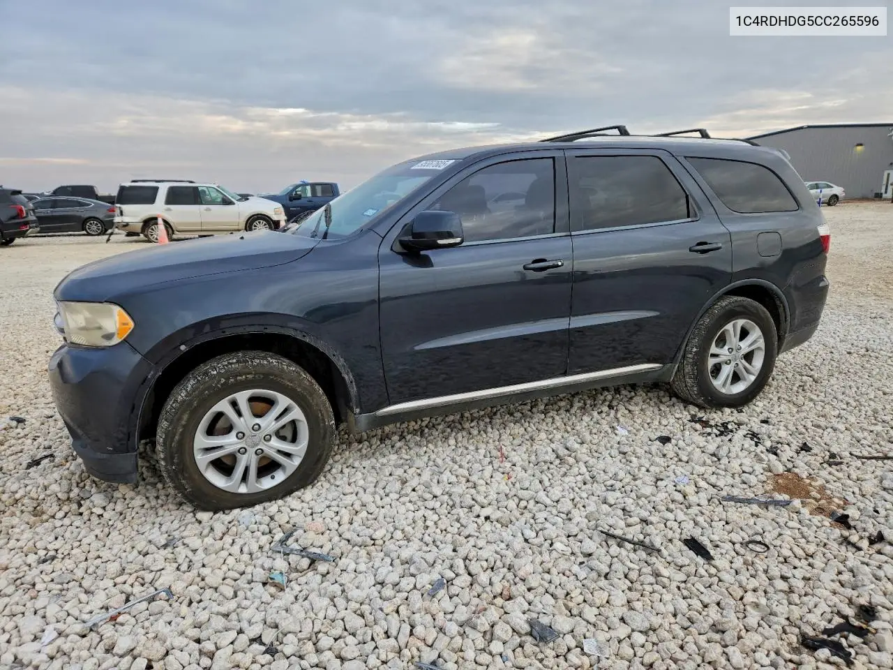 1C4RDHDG5CC265596 2012 Dodge Durango Crew