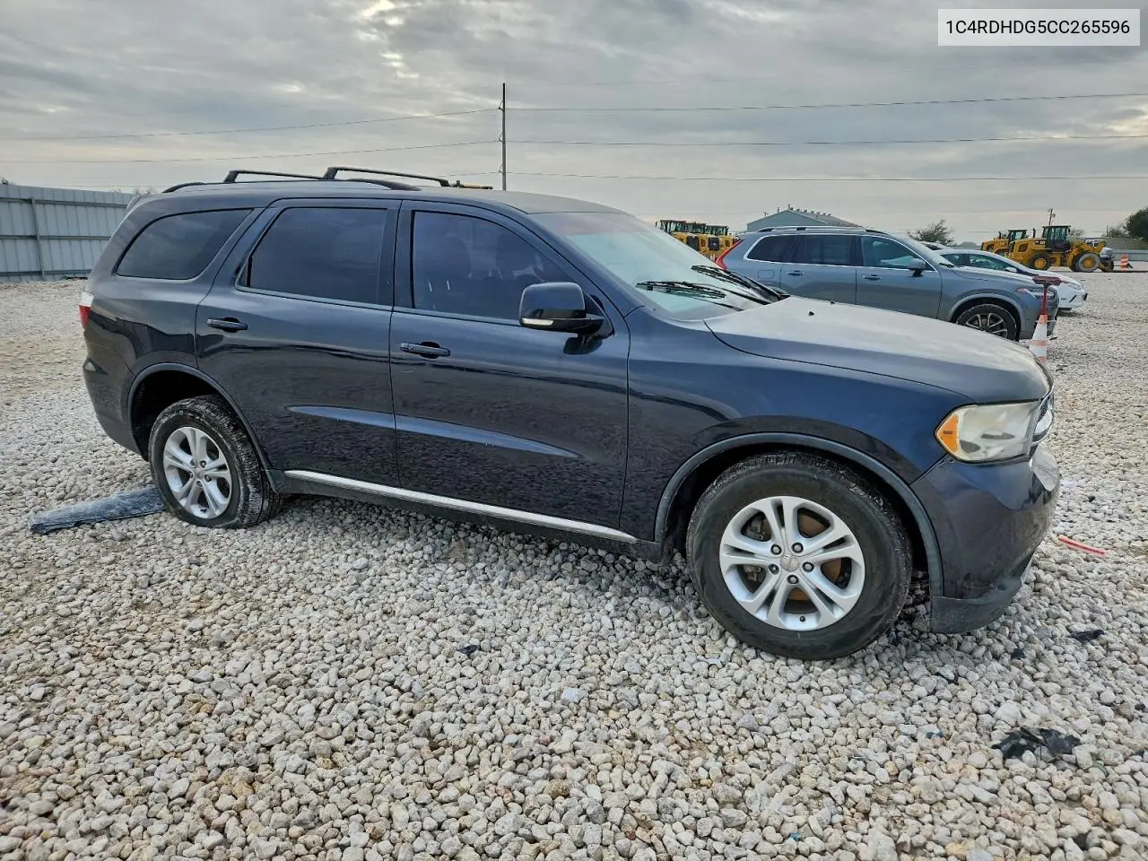 1C4RDHDG5CC265596 2012 Dodge Durango Crew