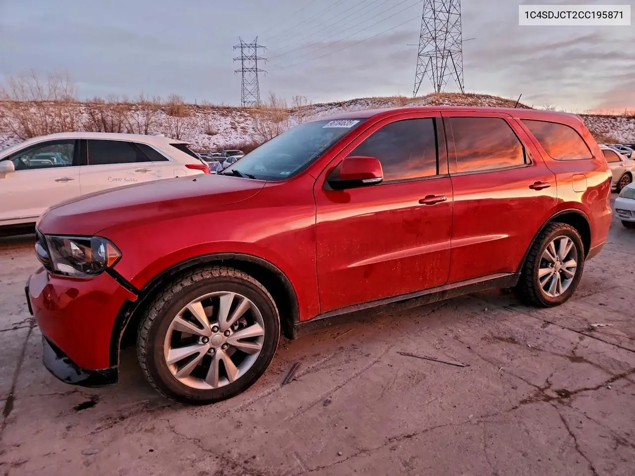 1C4SDJCT2CC195871 2012 Dodge Durango R/T
