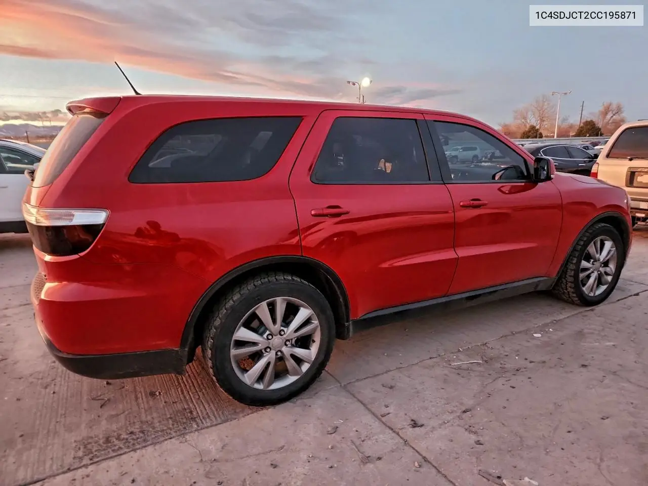 1C4SDJCT2CC195871 2012 Dodge Durango R/T