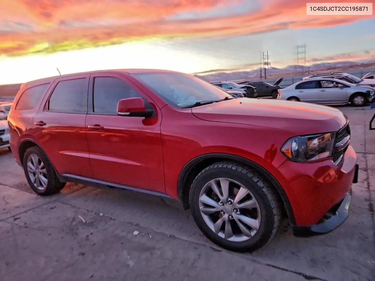 1C4SDJCT2CC195871 2012 Dodge Durango R/T