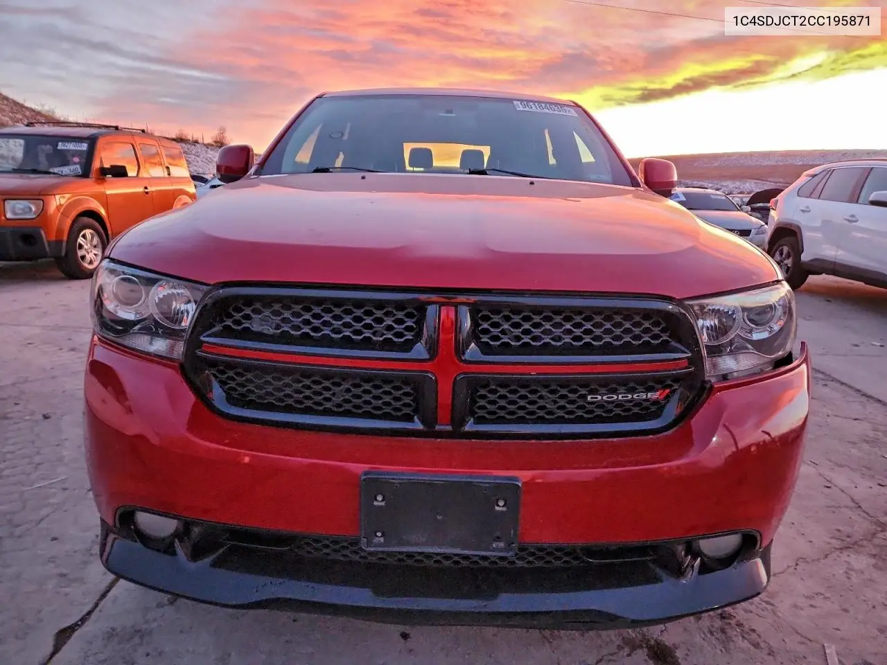 1C4SDJCT2CC195871 2012 Dodge Durango R/T