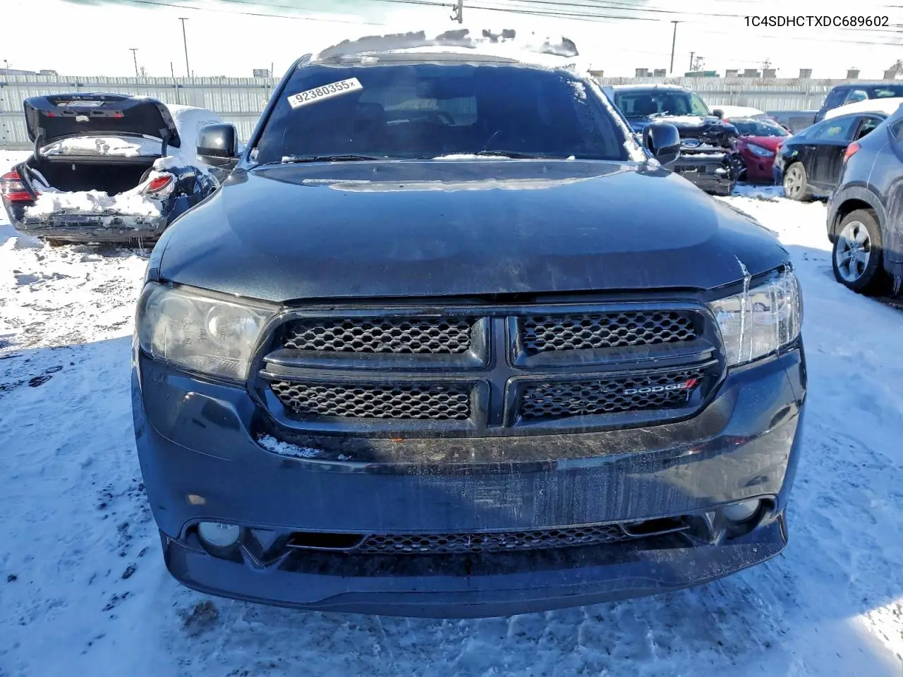 1C4SDHCTXDC689602 2013 Dodge Durango R/T