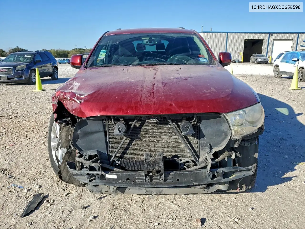 1C4RDHAGXDC659598 2013 Dodge Durango Sxt
