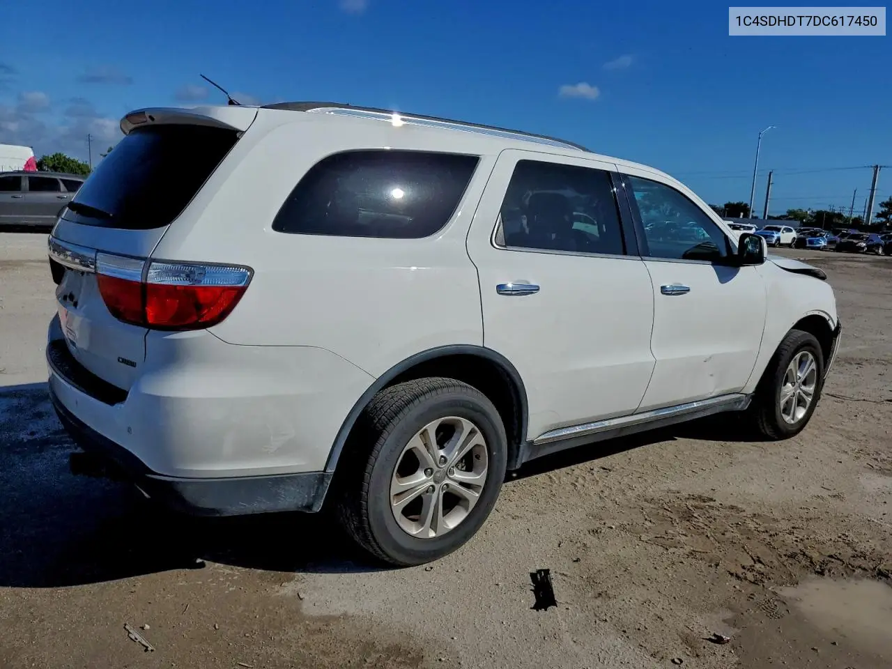 1C4SDHDT7DC617450 2013 Dodge Durango Crew