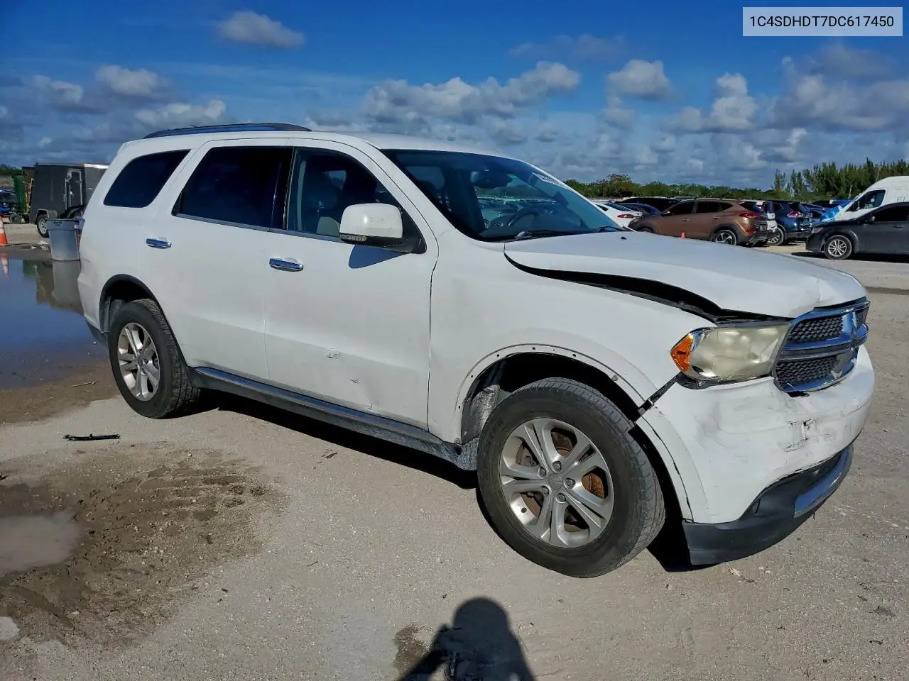 1C4SDHDT7DC617450 2013 Dodge Durango Crew