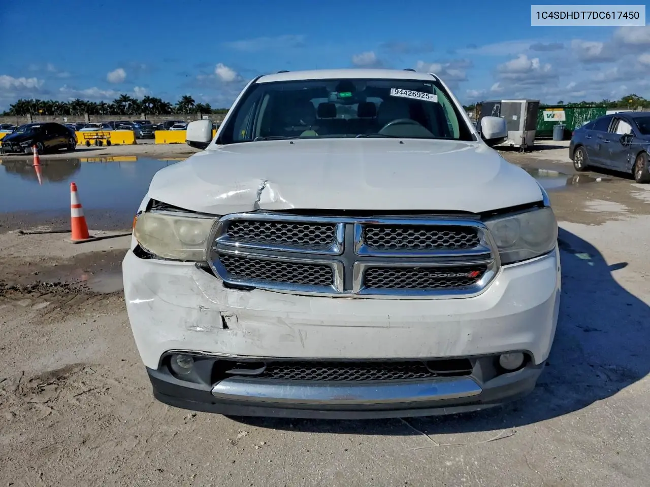 1C4SDHDT7DC617450 2013 Dodge Durango Crew