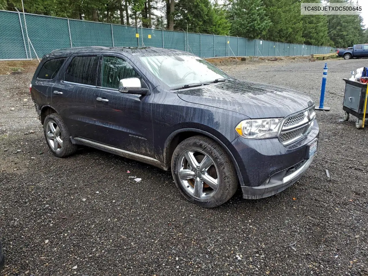 1C4SDJETXDC500645 2013 Dodge Durango Citadel