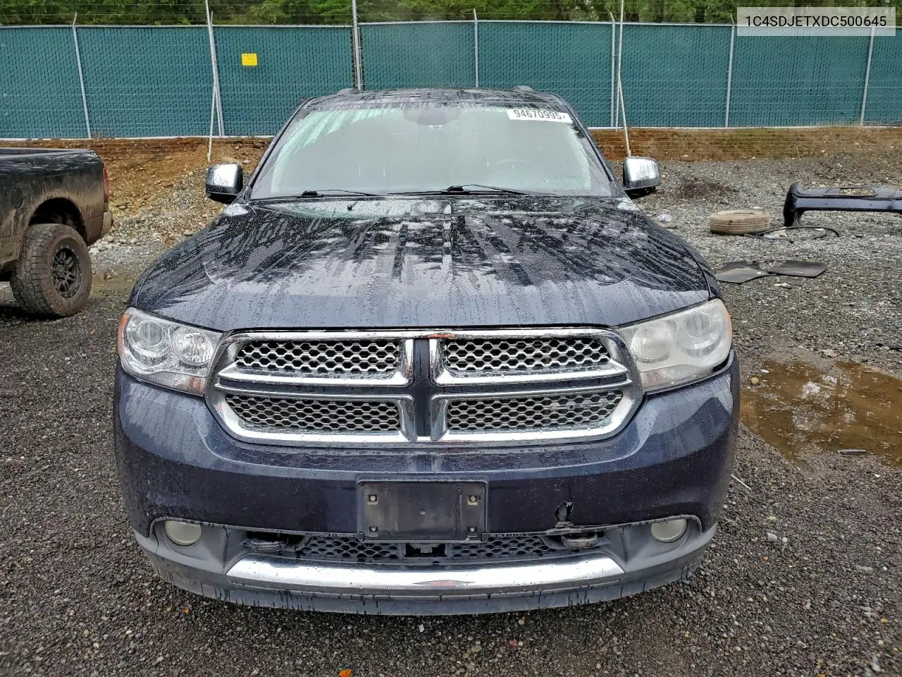 1C4SDJETXDC500645 2013 Dodge Durango Citadel