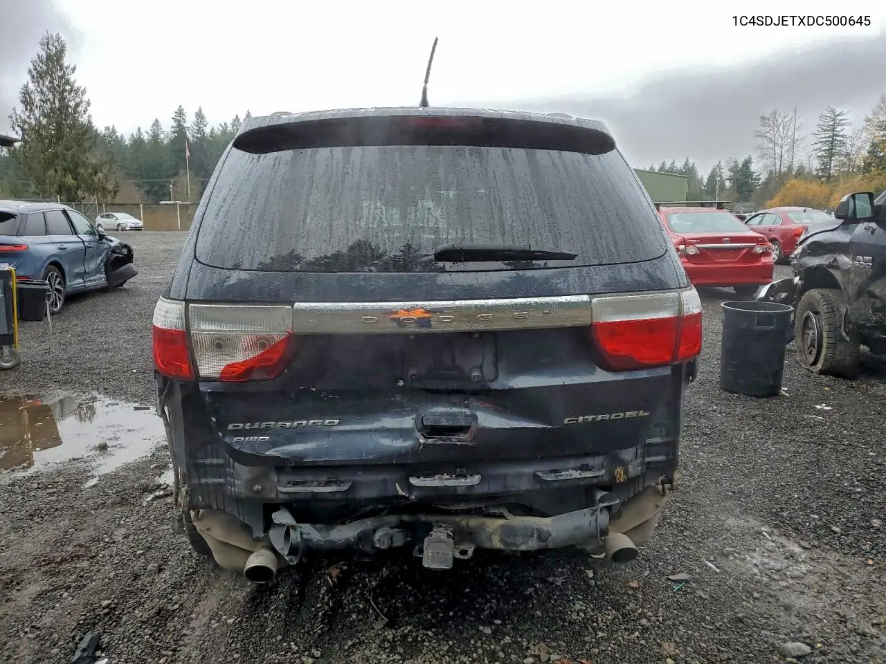 1C4SDJETXDC500645 2013 Dodge Durango Citadel