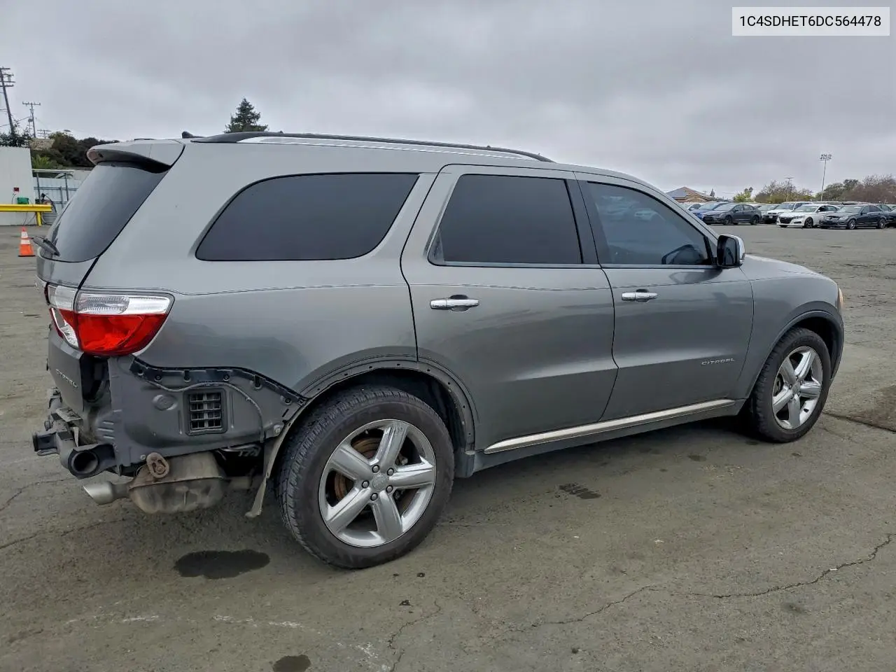 1C4SDHET6DC564478 2013 Dodge Durango Citadel