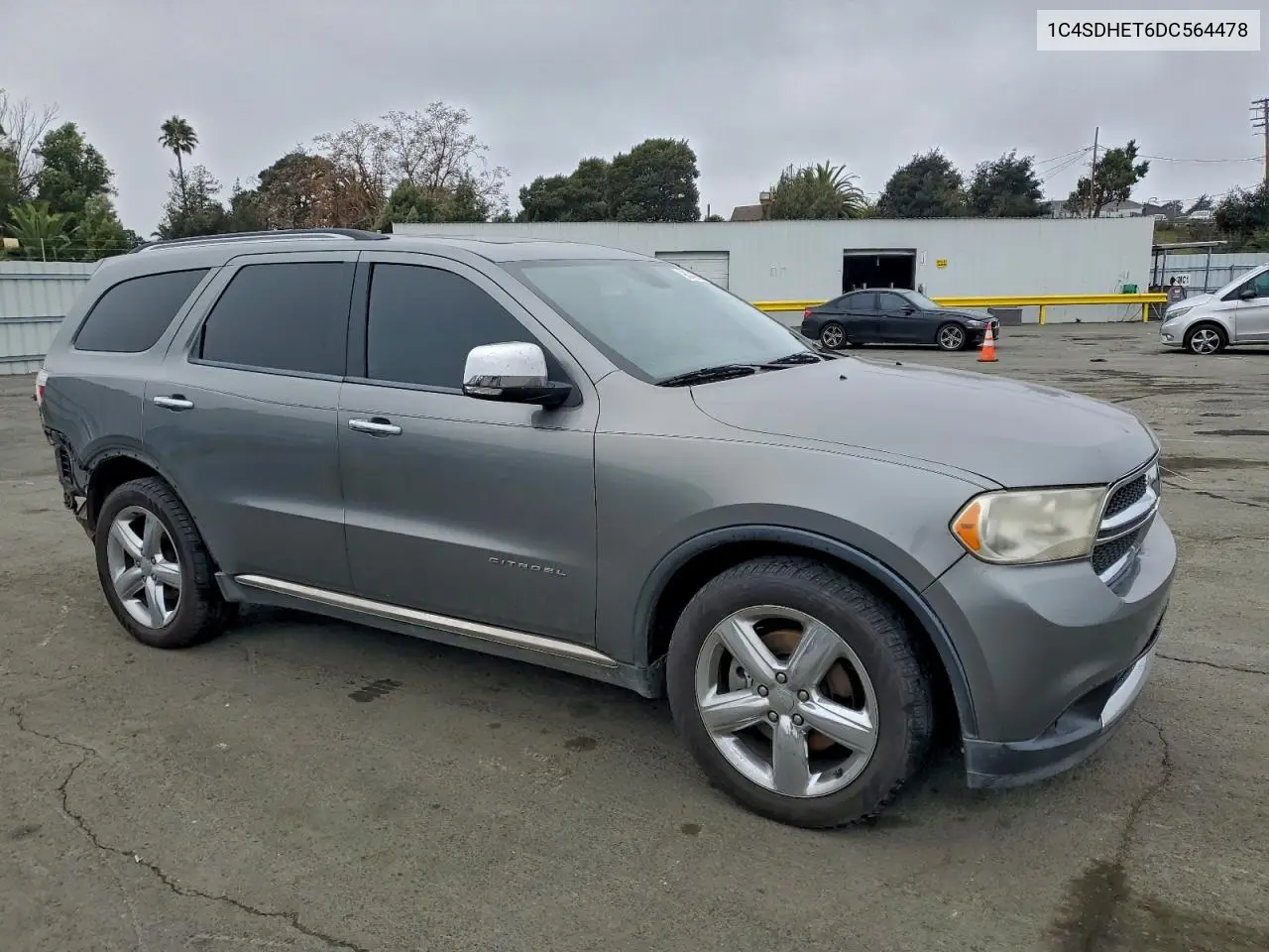 1C4SDHET6DC564478 2013 Dodge Durango Citadel