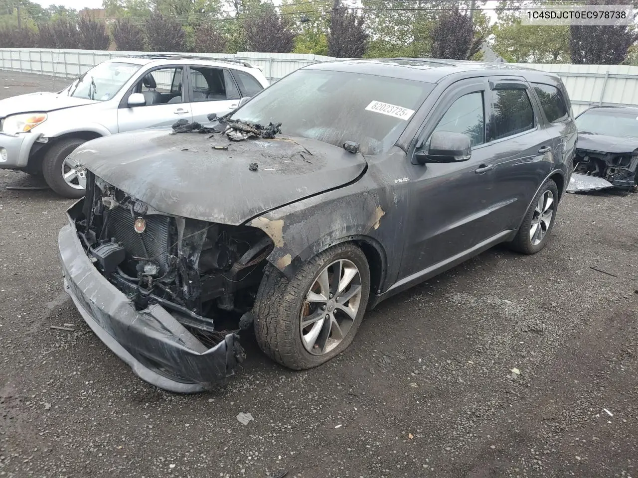 1C4SDJCT0EC978738 2014 Dodge Durango R/T
