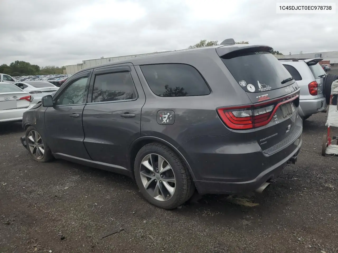 1C4SDJCT0EC978738 2014 Dodge Durango R/T