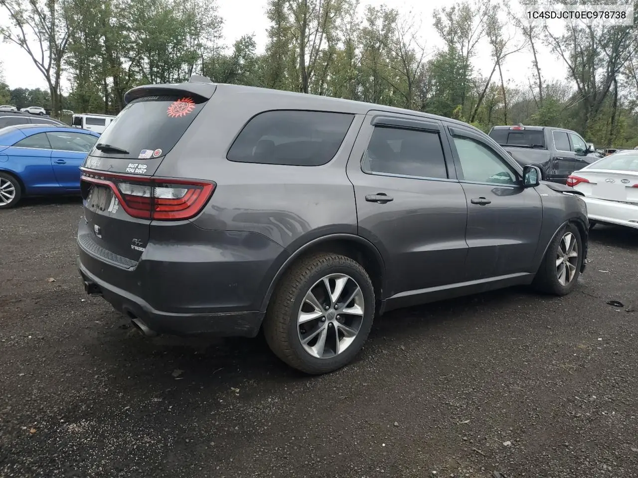 1C4SDJCT0EC978738 2014 Dodge Durango R/T
