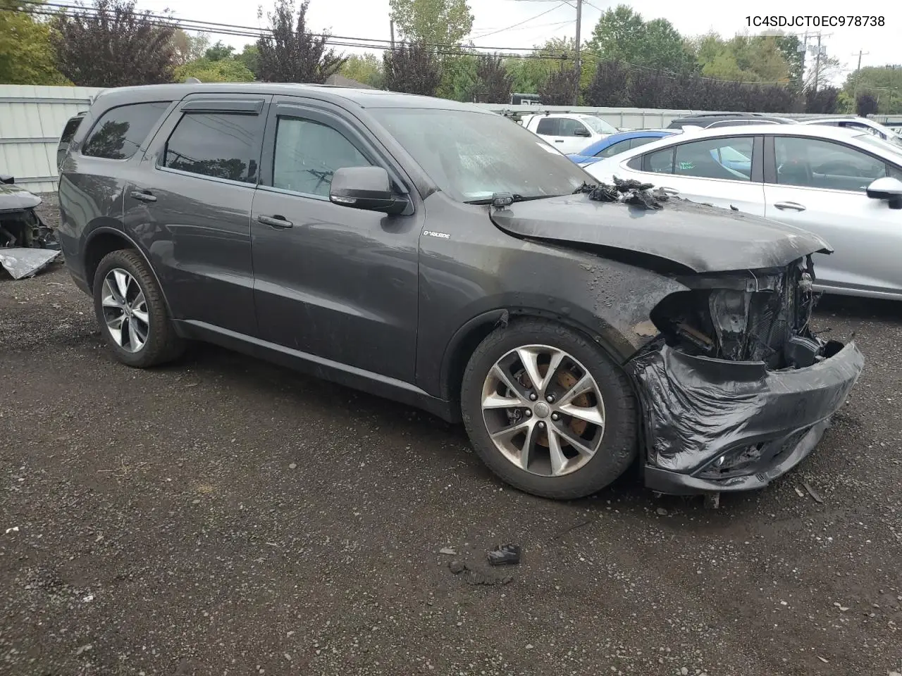 1C4SDJCT0EC978738 2014 Dodge Durango R/T