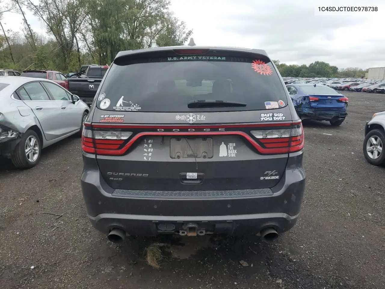 1C4SDJCT0EC978738 2014 Dodge Durango R/T