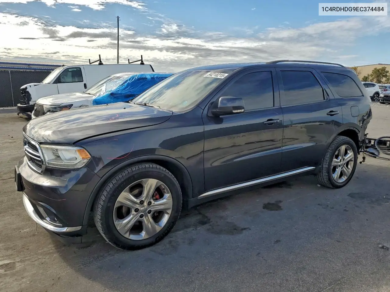 1C4RDHDG9EC374484 2014 Dodge Durango Limited