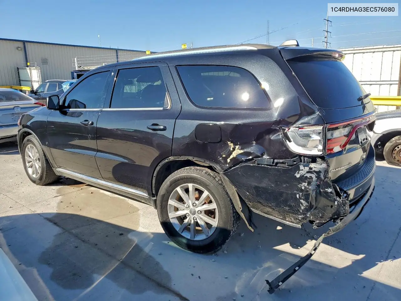 1C4RDHAG3EC576080 2014 Dodge Durango Sxt