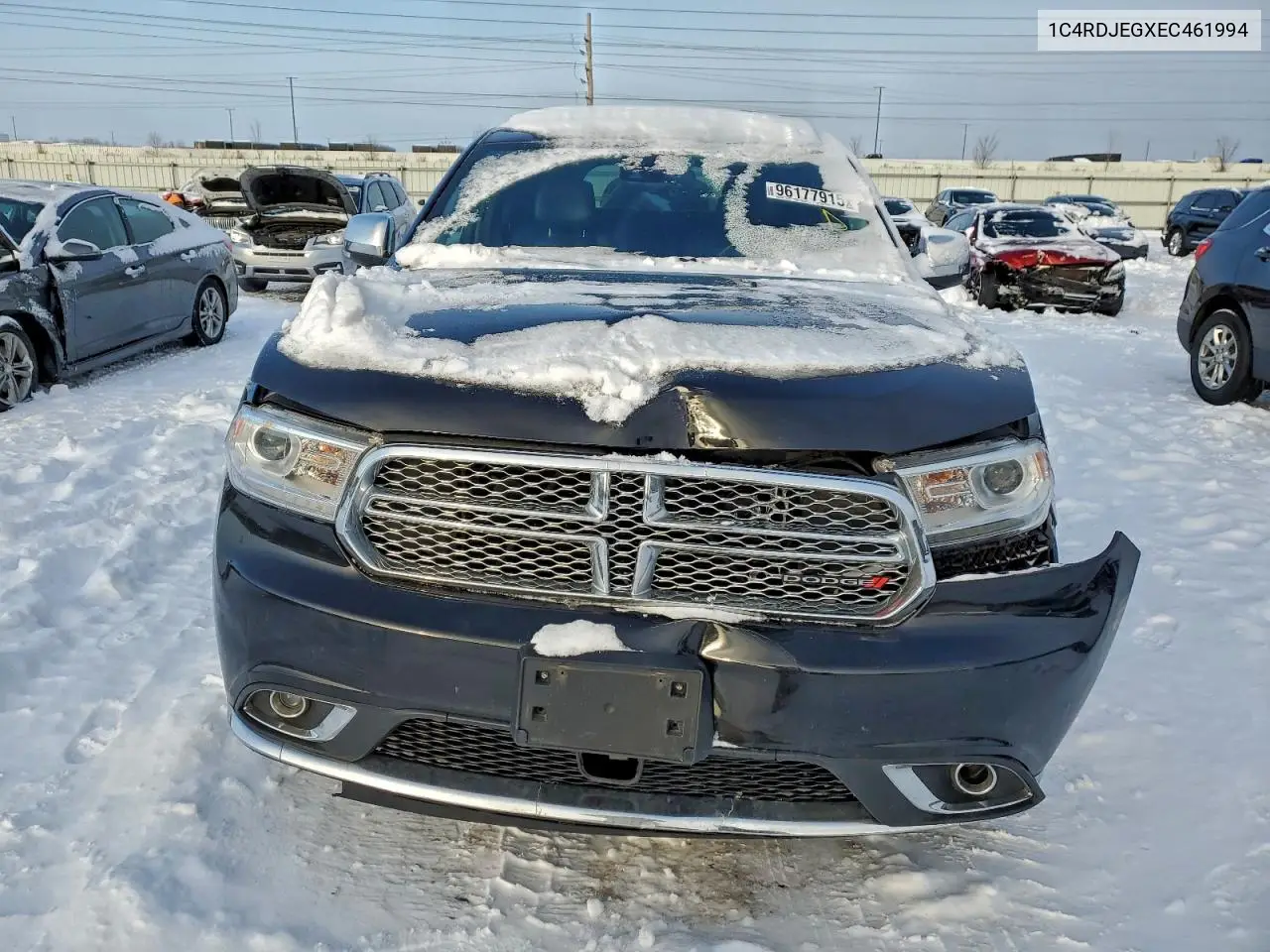 1C4RDJEGXEC461994 2014 Dodge Durango Citadel