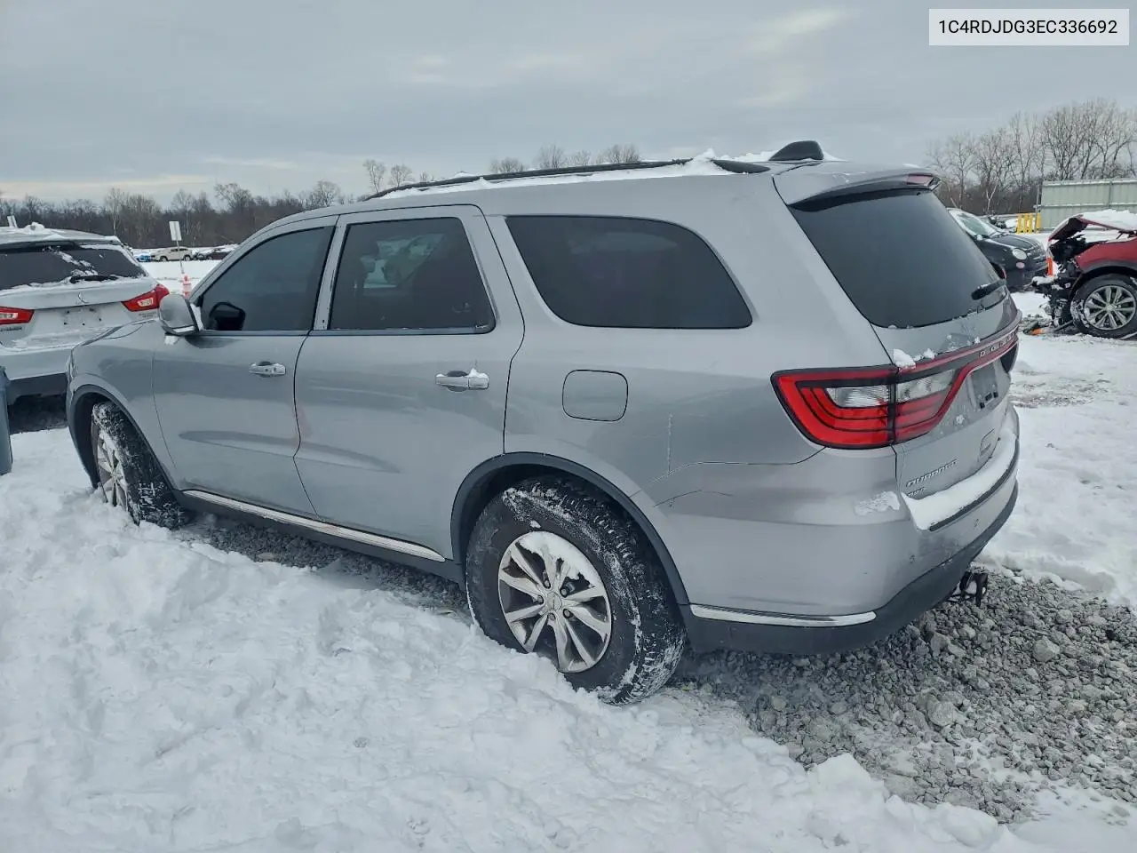 1C4RDJDG3EC336692 2014 Dodge Durango Limited
