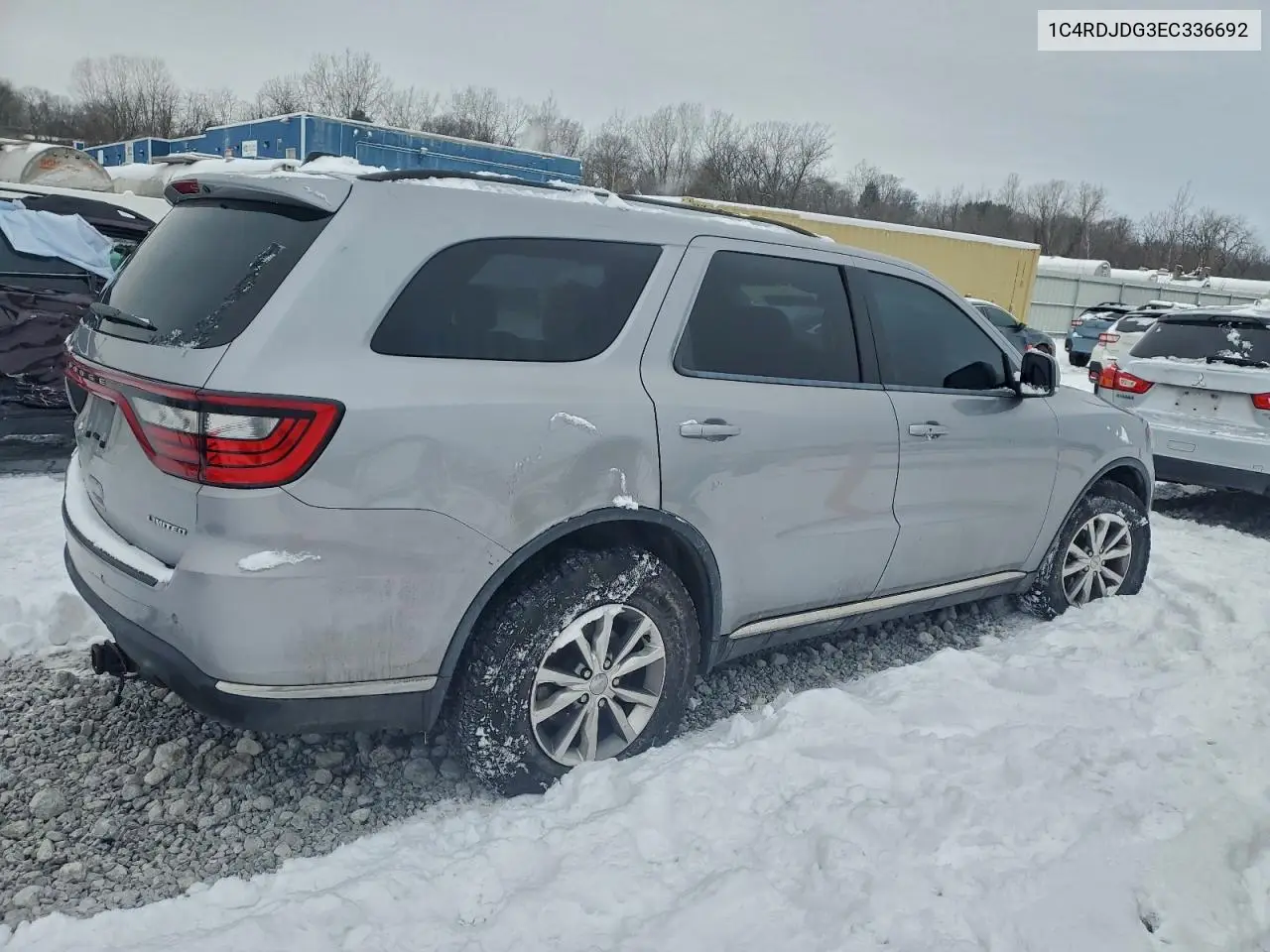 1C4RDJDG3EC336692 2014 Dodge Durango Limited