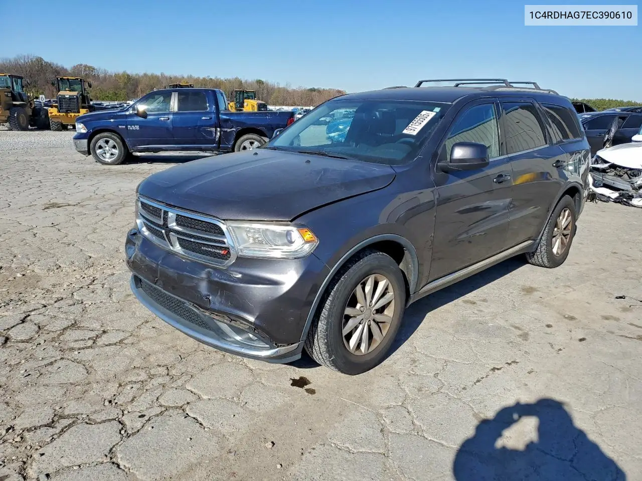 1C4RDHAG7EC390610 2014 Dodge Durango Sxt