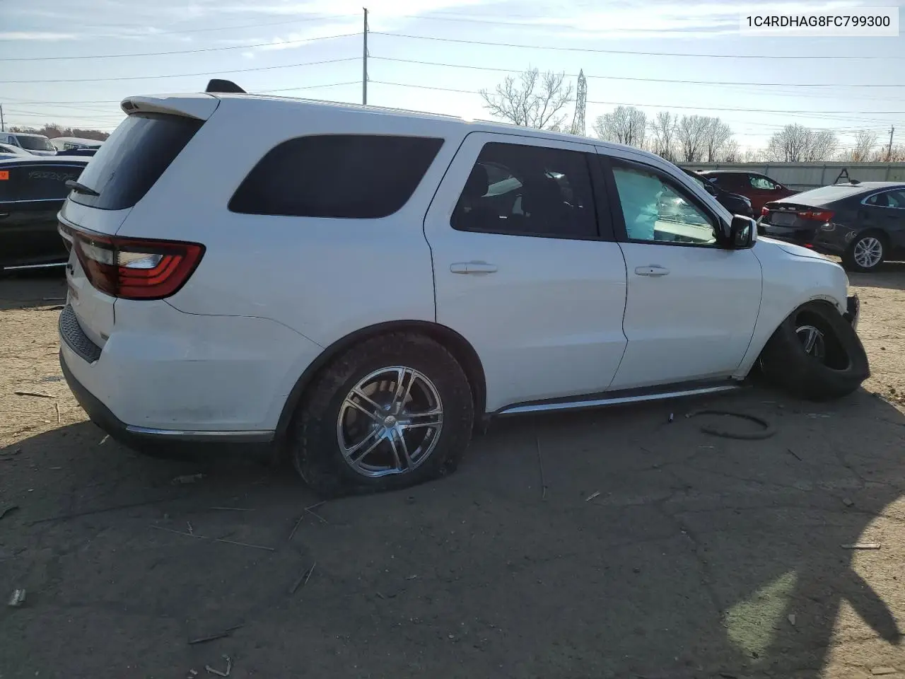 1C4RDHAG8FC799300 2015 Dodge Durango Sxt