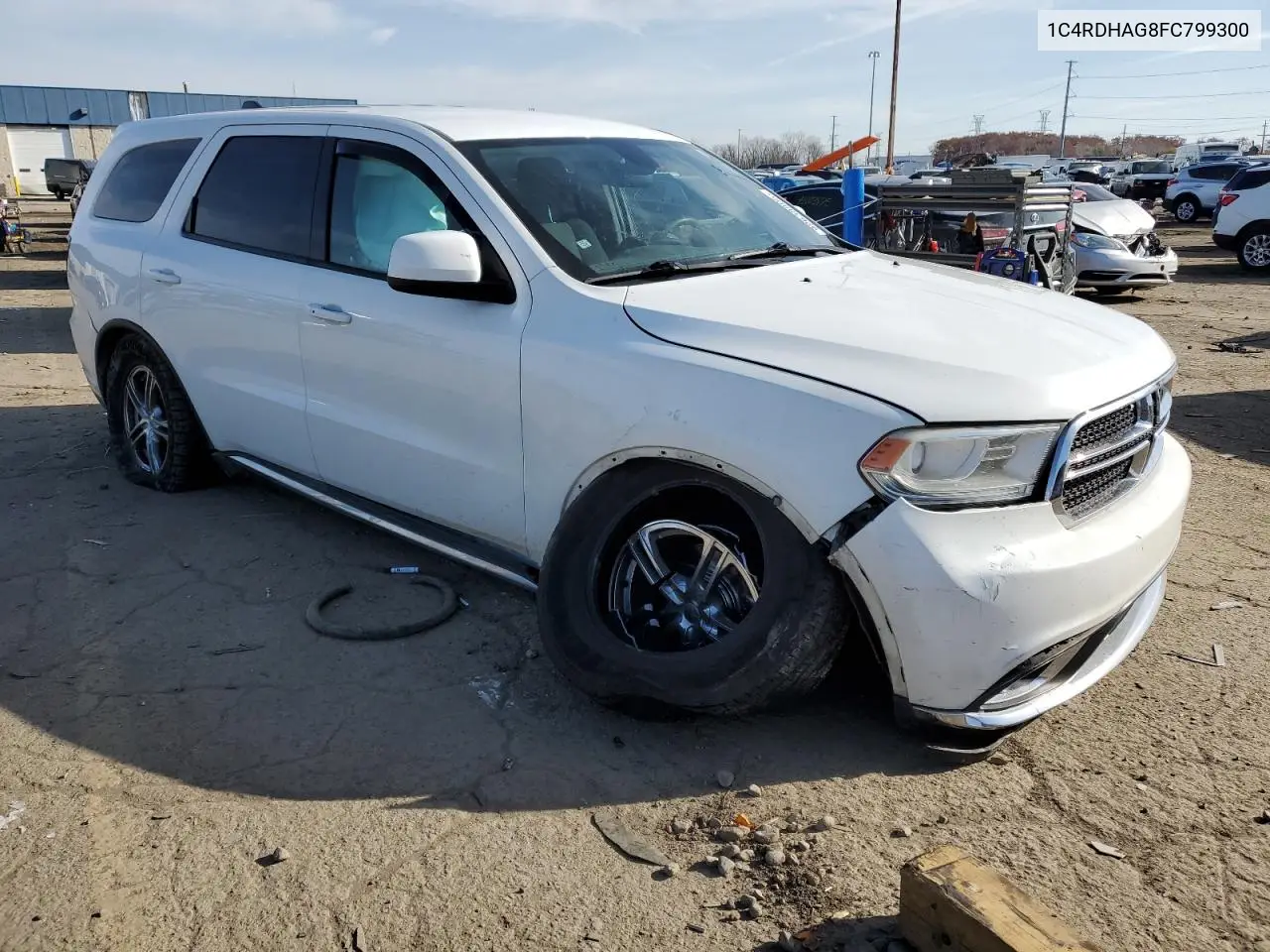 1C4RDHAG8FC799300 2015 Dodge Durango Sxt