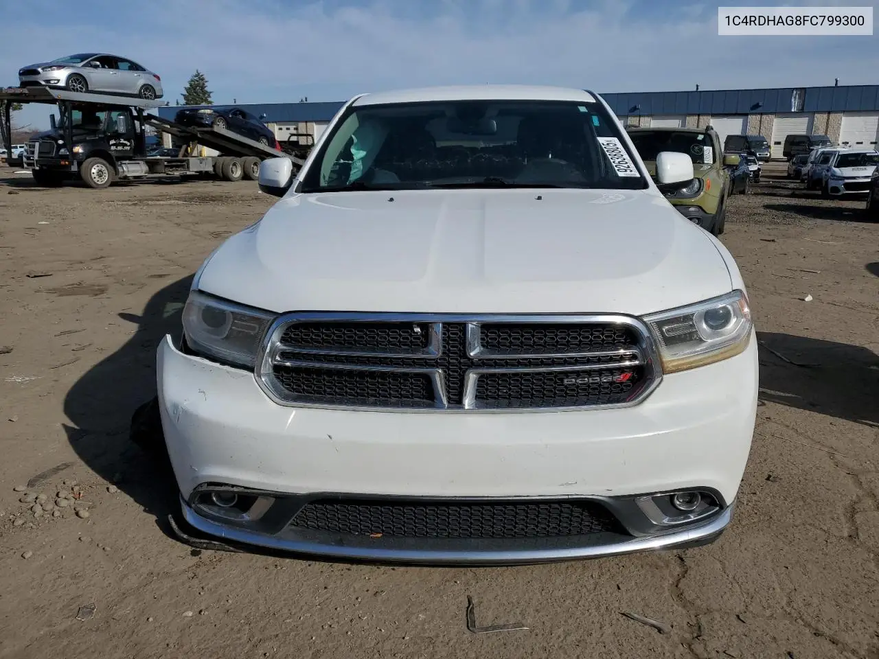1C4RDHAG8FC799300 2015 Dodge Durango Sxt