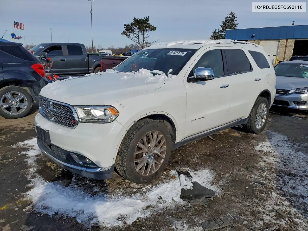1C4RDJEG5FC690116 2015 Dodge Durango Citadel