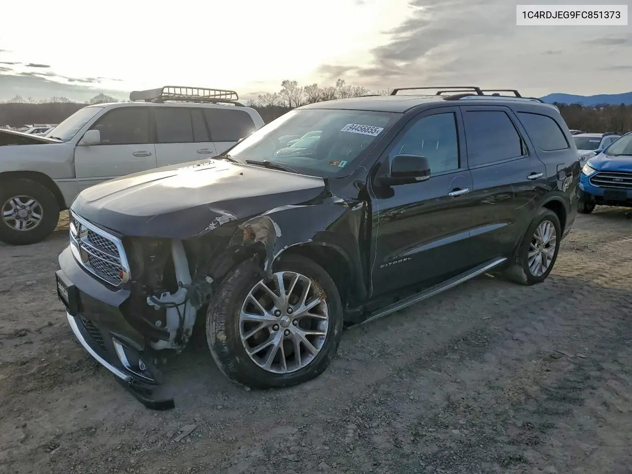 1C4RDJEG9FC851373 2015 Dodge Durango Citadel