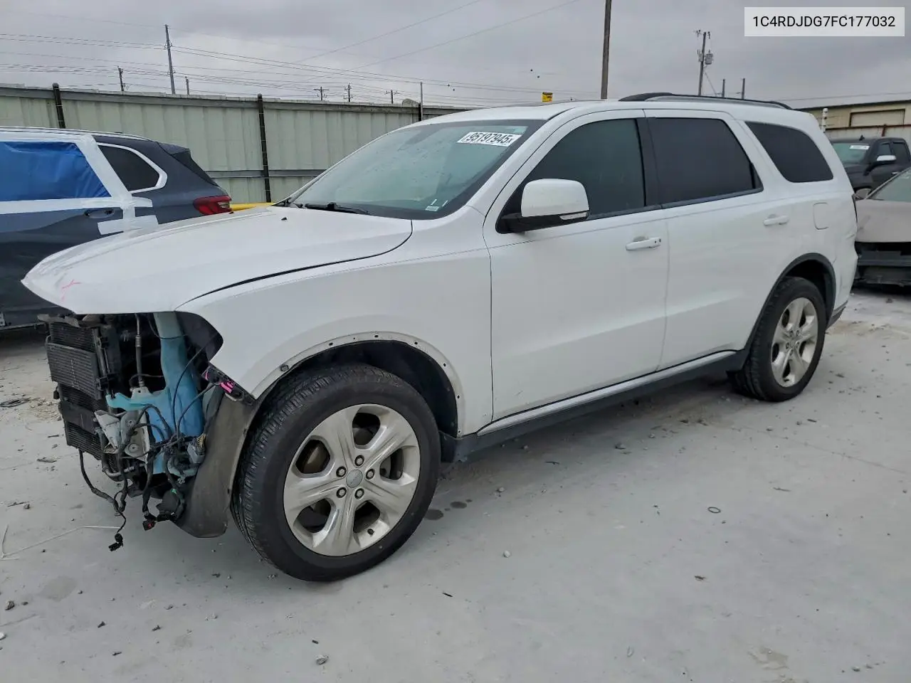 1C4RDJDG7FC177032 2015 Dodge Durango Limited