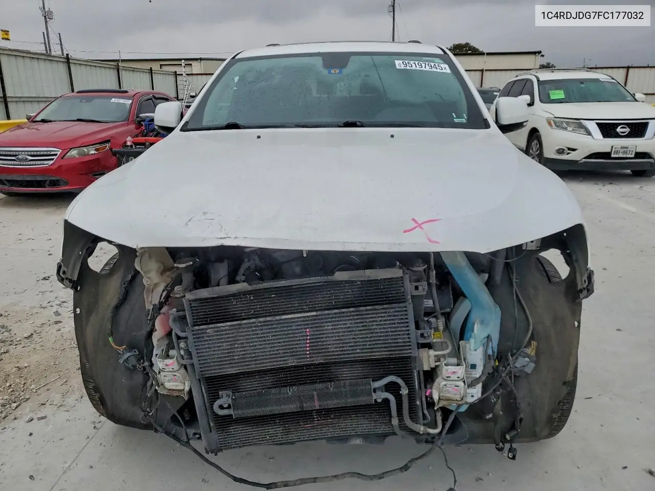 1C4RDJDG7FC177032 2015 Dodge Durango Limited