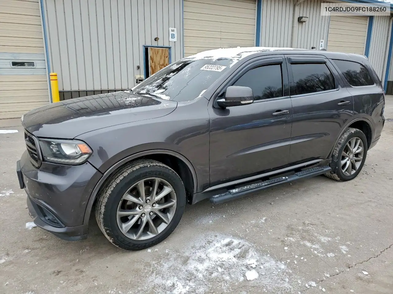 1C4RDJDG9FC188260 2015 Dodge Durango Limited
