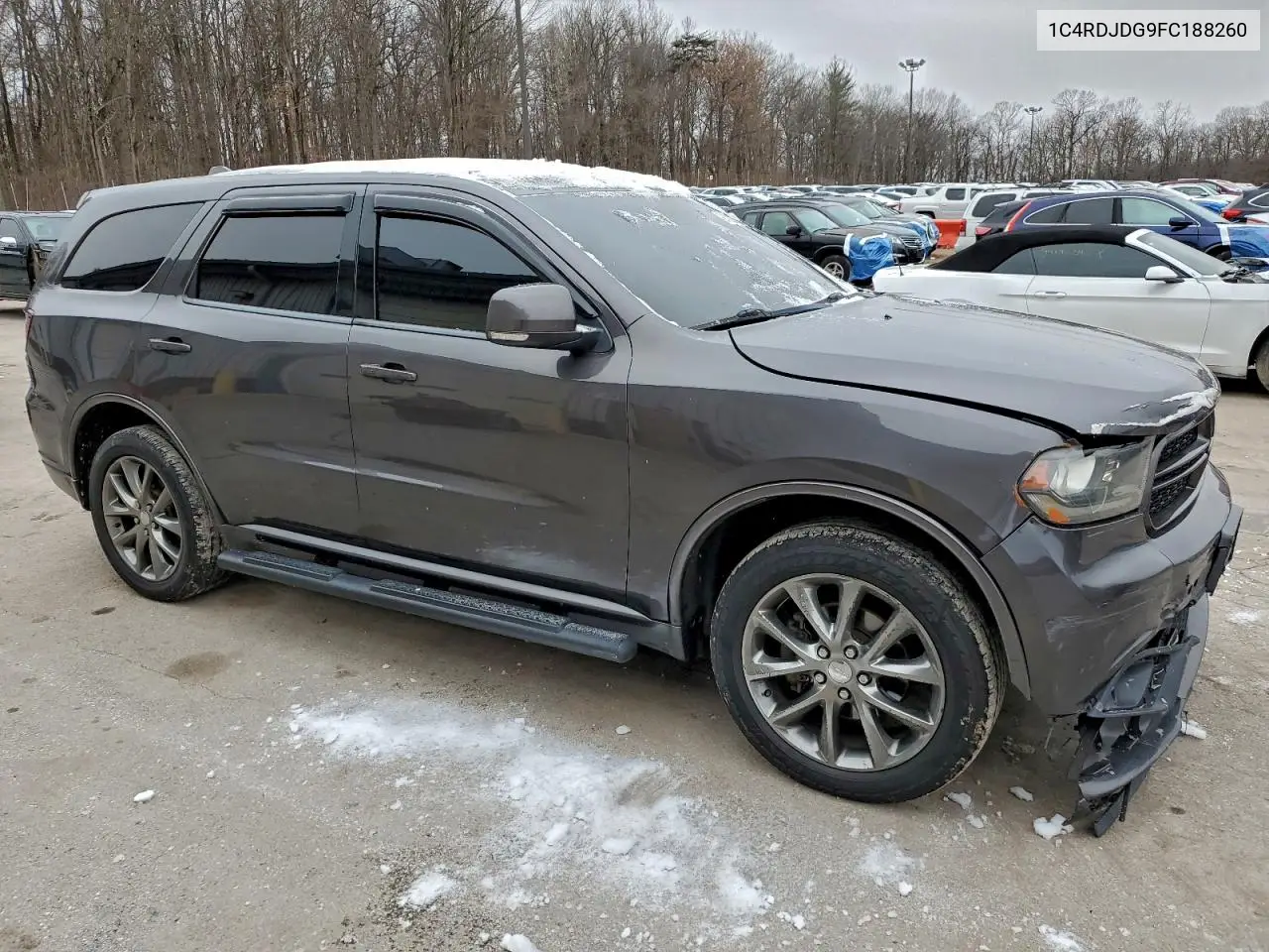 1C4RDJDG9FC188260 2015 Dodge Durango Limited