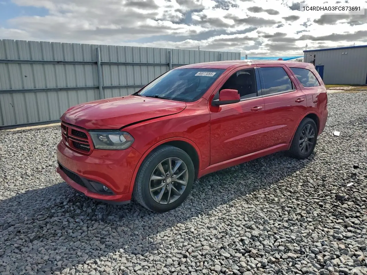 1C4RDHAG3FC873691 2015 Dodge Durango Sxt