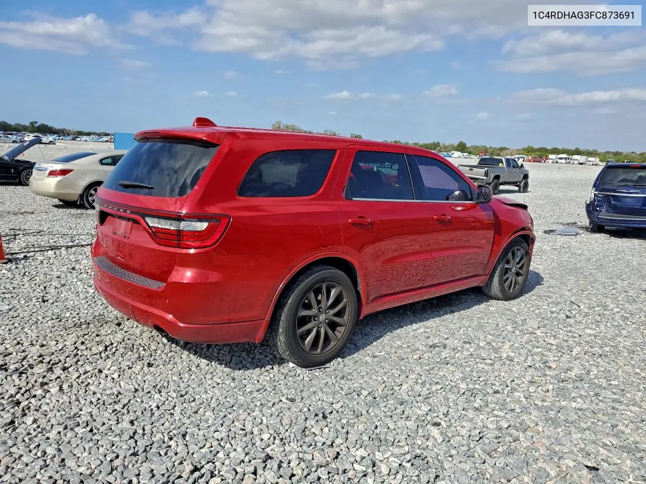 1C4RDHAG3FC873691 2015 Dodge Durango Sxt