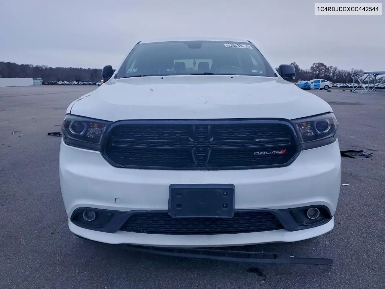 1C4RDJDGXGC442544 2016 Dodge Durango Limited