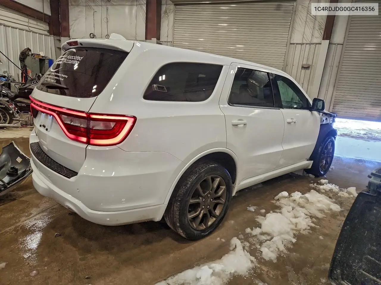 1C4RDJDG0GC416356 2016 Dodge Durango Limited