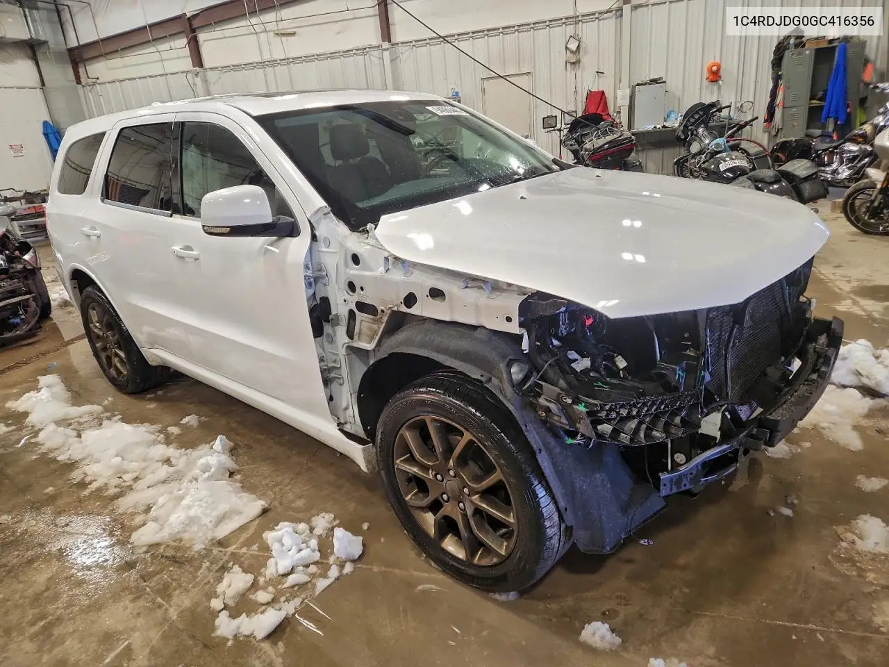 1C4RDJDG0GC416356 2016 Dodge Durango Limited