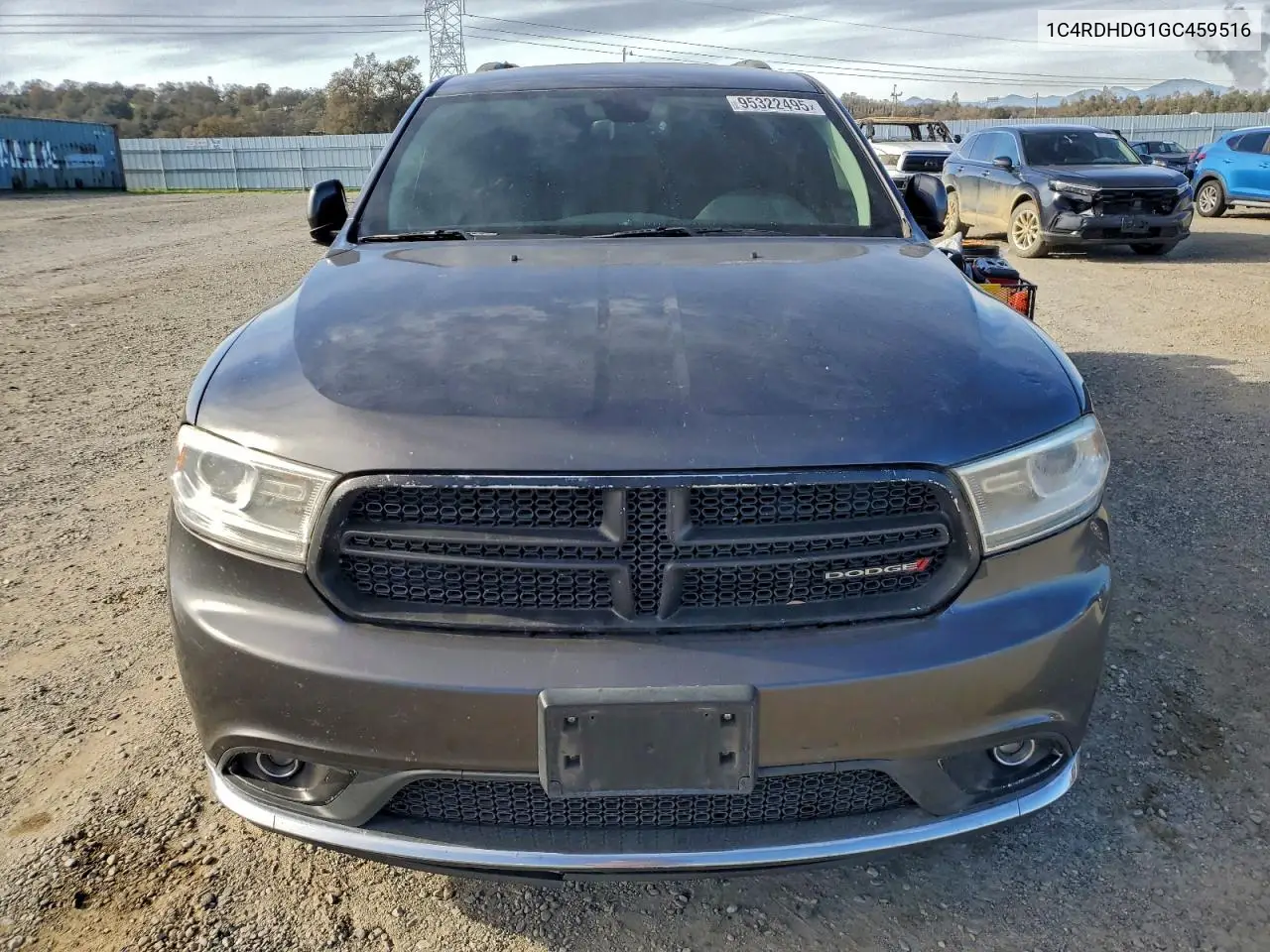 1C4RDHDG1GC459516 2016 Dodge Durango Limited