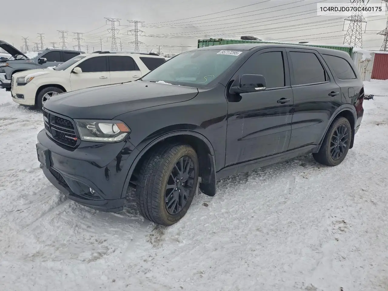 1C4RDJDG7GC460175 2016 Dodge Durango Limited