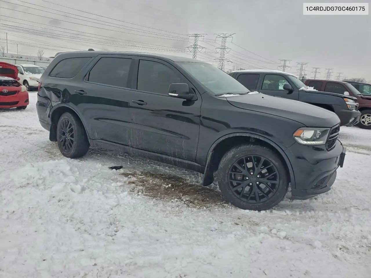 1C4RDJDG7GC460175 2016 Dodge Durango Limited