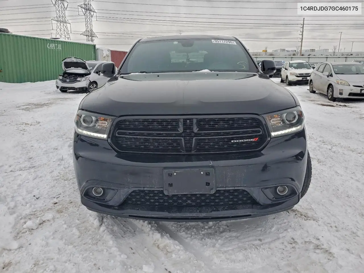 1C4RDJDG7GC460175 2016 Dodge Durango Limited