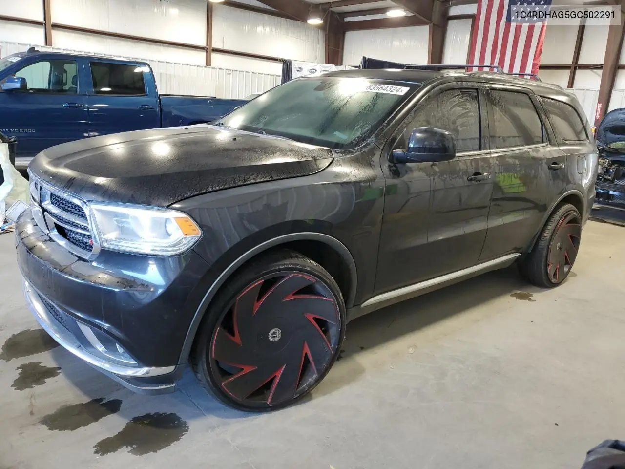 1C4RDHAG5GC502291 2016 Dodge Durango Sxt