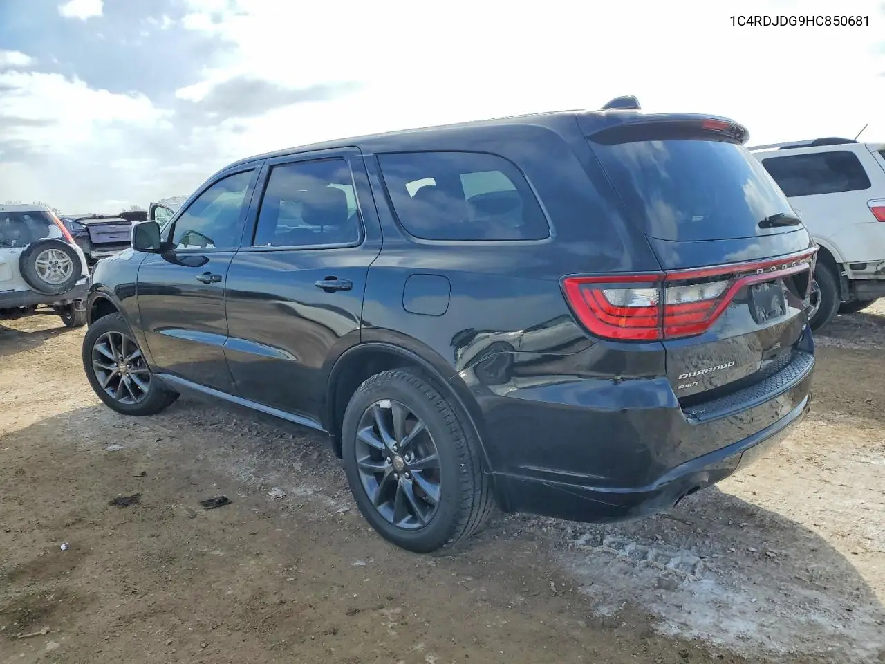 1C4RDJDG9HC850681 2017 Dodge Durango Gt