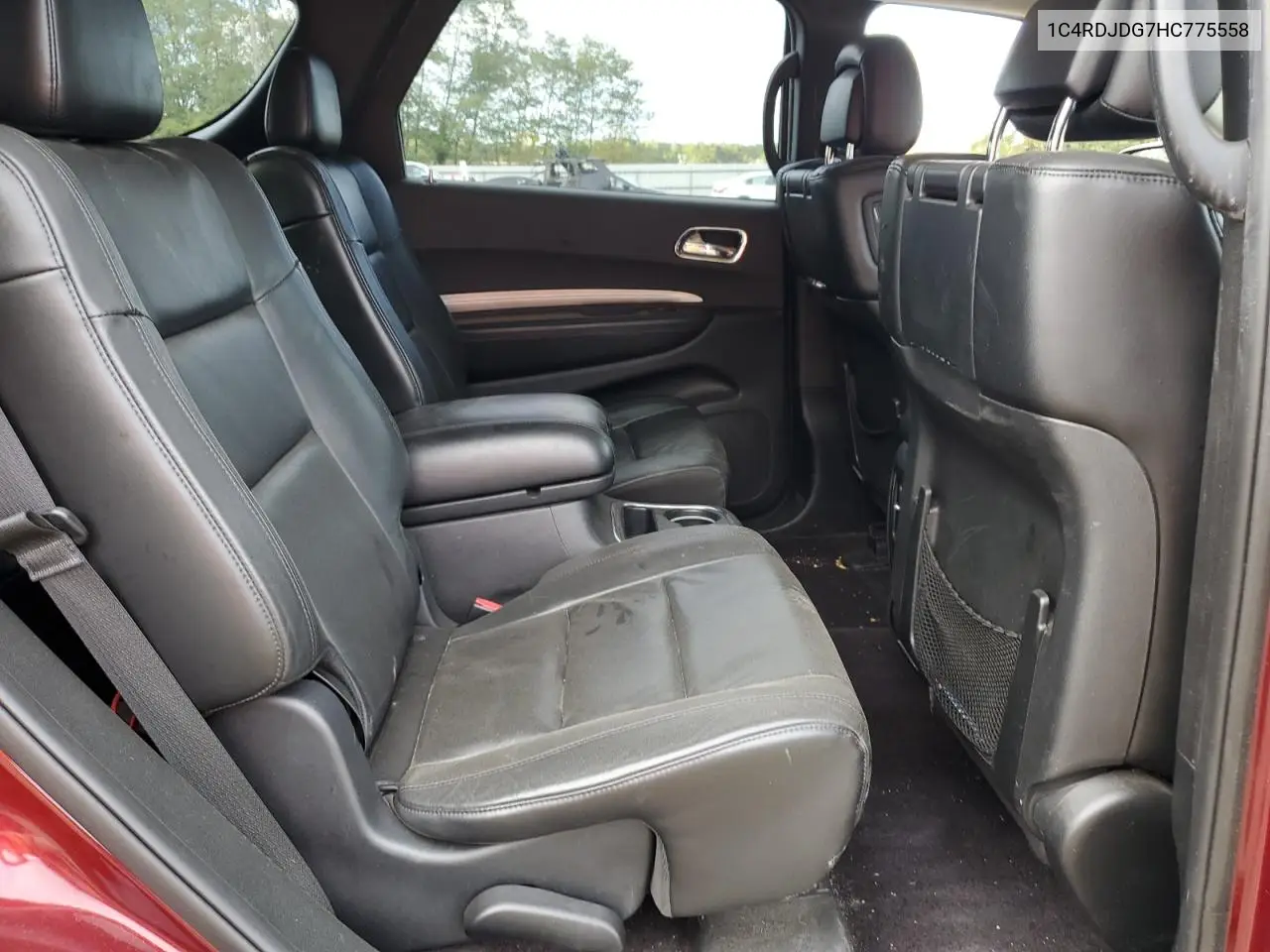 1C4RDJDG7HC775558 2017 Dodge Durango Gt Awd