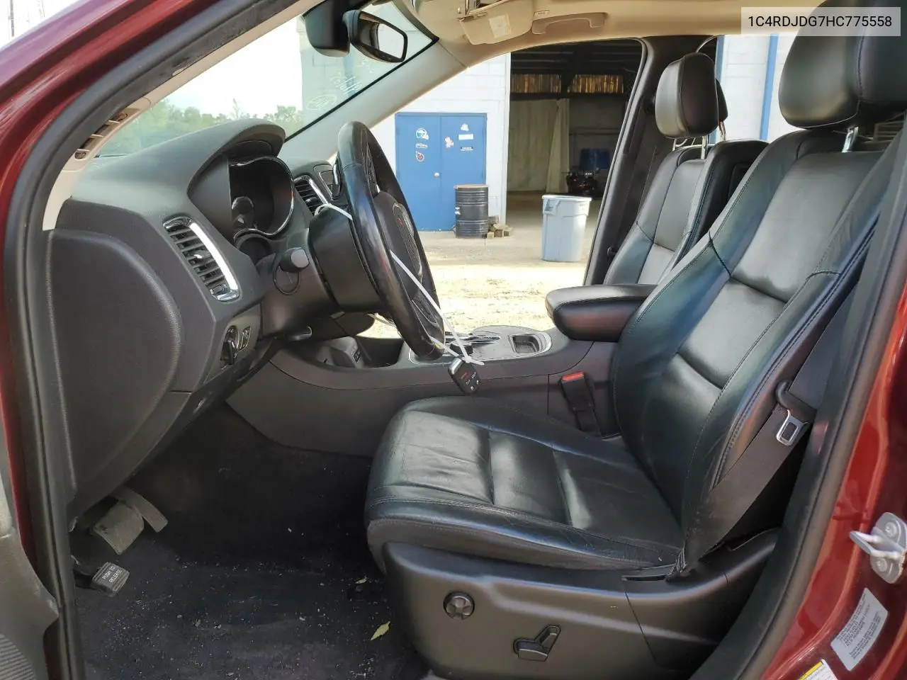 1C4RDJDG7HC775558 2017 Dodge Durango Gt Awd
