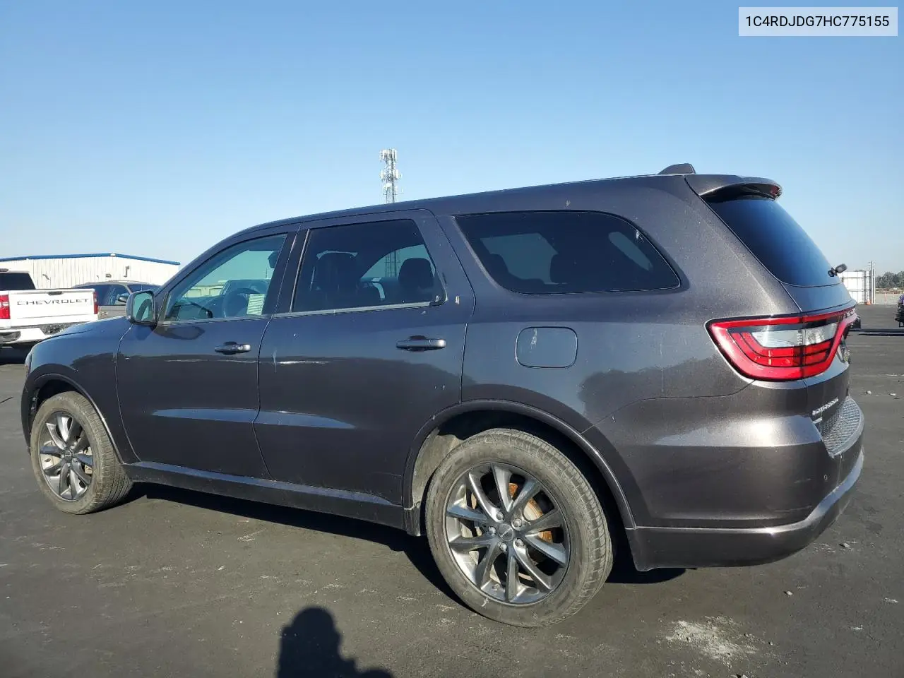 1C4RDJDG7HC775155 2017 Dodge Durango Gt